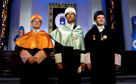 Rafa Nadal, investido doctor ‘honoris causa’ por la Universidad Politécnica de Madrid