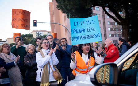 Pinar de Chamartín se manifiesta contra una propuesta para quitarles la línea 1 de Metro de Madrid
