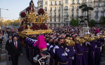 Semana Santa en Madrid: hasta 75 calles cortadas en los distritos de Centro y Salamanca por las procesiones