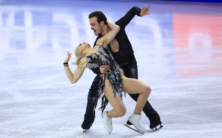 Olivia Smart y Tim Dieck, sextos en el Mundial de patinaje tras la danza rítmica