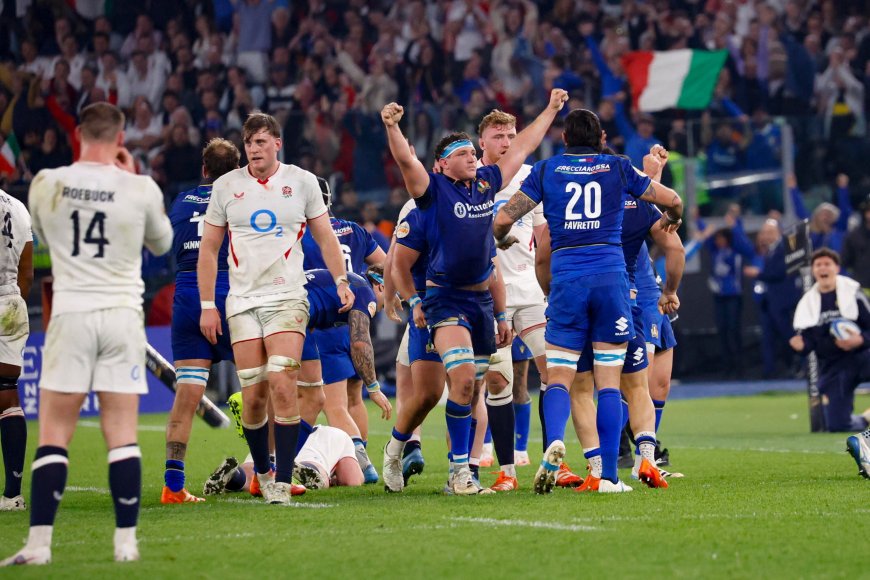 Italia hace historia con su primera victoria ante Inglaterra en 33 intentos