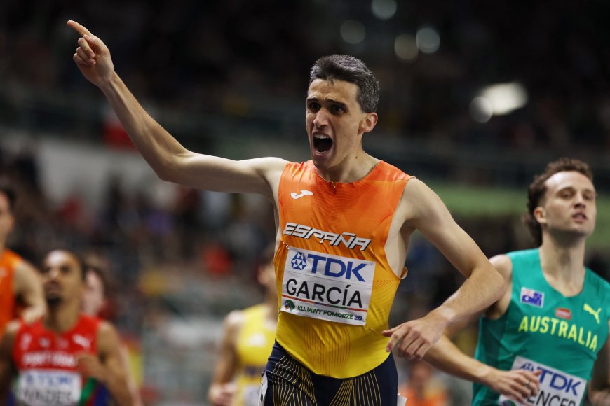 Mariano García consigue el oro en los 1.500 metros del Mundial de Atletismo