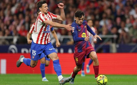 Atlético de Madrid – FC Barcelona | Rashford hace el empate tras el gol de Giuliano y Nico González es expulsado
