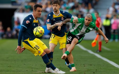 El Espanyol resiste ante un Betis espeso, que pone en peligro la quinta plaza