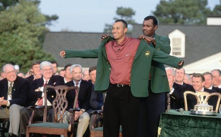 El Tiger Slam, la obra cumbre de Woods, cumple 25 años