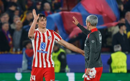 La crecida de Le Normand y Ruggeri para recuperar la solidez defensiva del Atlético y la jugada ensayada que expulsó a Cubarsí
