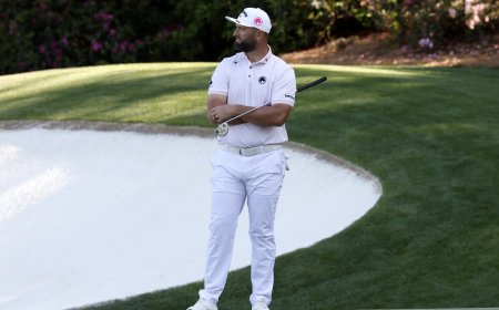 Hundimiento total de Jon Rahm en el Masters de Augusta