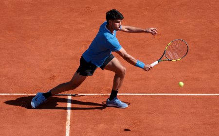Alcaraz - Vacherot en directo | Comienza el primer set del partido