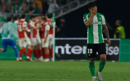 El Braga reina en el gigantesco colapso del Betis