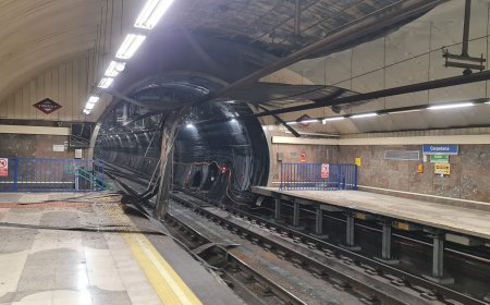 Un desprendimiento del techo en la estación de Carpetana obliga a Metro de Madrid a cortar un tramo de la línea 6