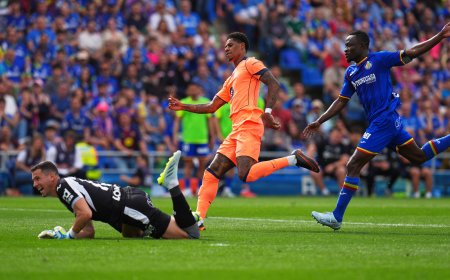 Getafe - Barcelona en directo | El Barça vence al Getafe, deja al Madrid a 11 puntos y podría ganar la Liga la próxima semana