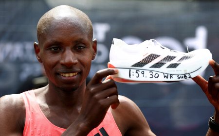 La hazaña de la tecnología y la nutrición detrás del récord mundial del maratón