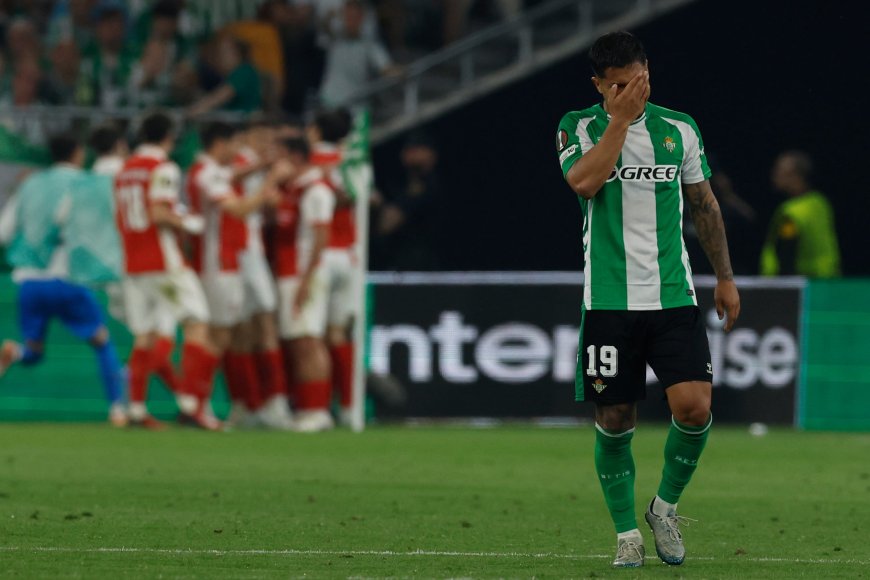 El Braga reina en el gigantesco colapso del Betis