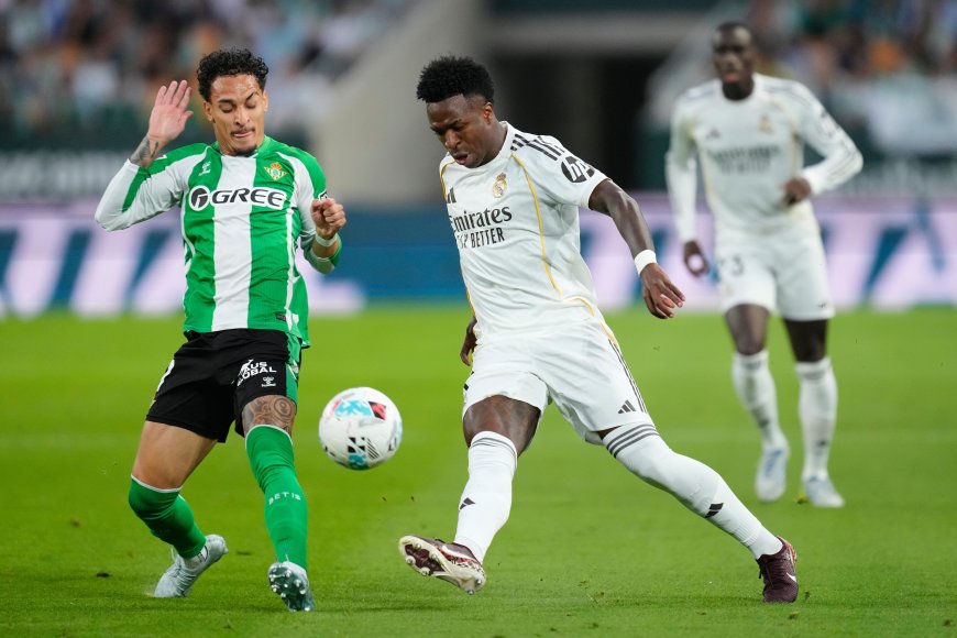 Betis - Real Madrid en directo | Vinicius adelanta al Madrid en la primera mitad