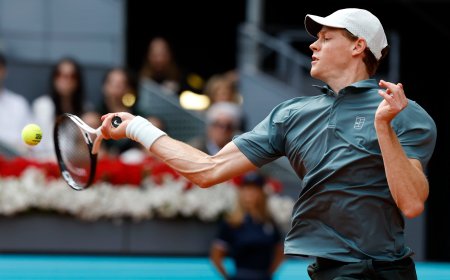 ¿Final? ¿Qué final? Sinner acaba con Zverev en 57 minutos y se encumbra en la Caja Mágica