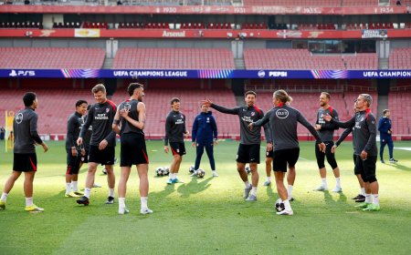 Arsenal - Atlético en directo | Le Normand entra en el once por Cardoso y Llorente acompañará a Koke