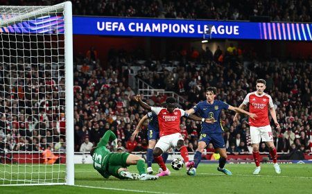 Arsenal - Atlético en directo | Saka adelanta al Arsenal al borde del descanso