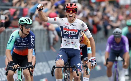 Magnier, el otro Paul de los franceses, primer líder del Giro de Italia
