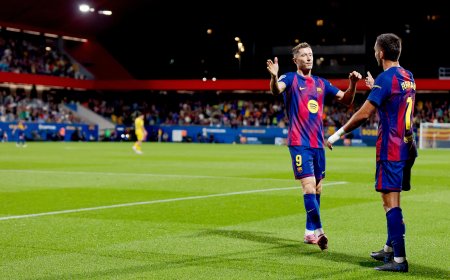 Mientras Flick se debate entre Ferran Torres y Lewandowski, el Barça ya apunta a Julián Alvarez