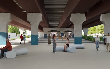 El Ayuntamiento no soterrará el ‘scalextric’ de Puente de Vallecas pero peatonalizará la zona y mejorará “la estética”