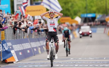 Igor Arrieta consigue de forma épica la primera victoria española en el Giro de Italia