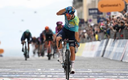 Movistar pierde a su hombre rápido y Ballerini gana otra etapa accidentada del Giro de Italia