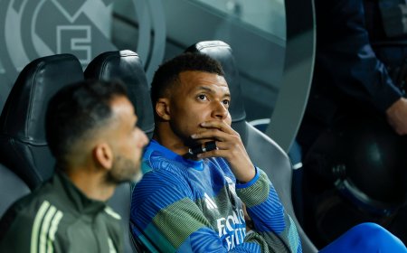 Real Madrid - Oviedo en directo | Mbappé, suplente en el Bernabéu