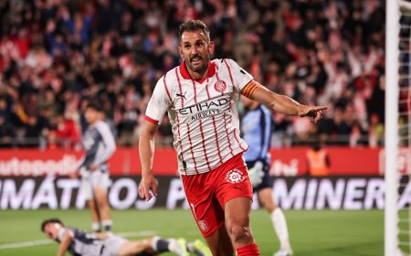 Stuani saca del descenso, pero no del agobio, al Girona ante la Real Sociedad