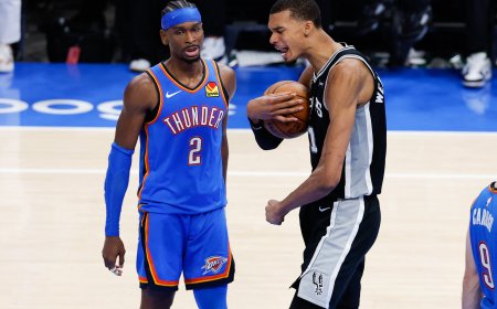 Los Spurs de un colosal Wembanyama rompen la imbatibilidad de los Thunder tras dos prórrogas