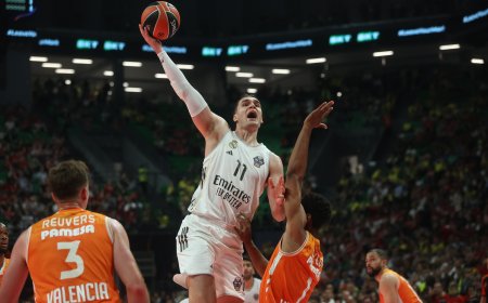 Valencia Basket - Real Madrid en directo | Garuba se lesiona y el Madrid se queda solo con Deck como pívot