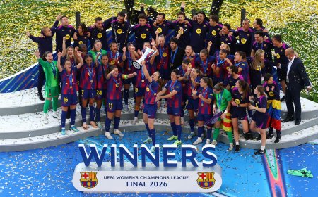 Barcelona - OL Lyoness, en directo | Pajor, tras ganar la Champions: “Somos el mejor equipo de Europa. Estoy orgullosa del Barça, no tengo palabras”