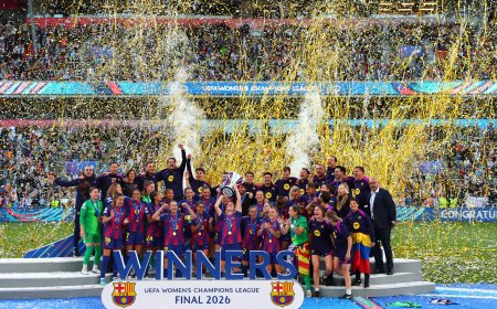 El Barcelona culmina su grandeza con su cuarta Champions tras golear al Lyon