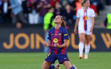 La liberación de la pichichi Ewa Pajor con su primera Champions tras perder cinco finales: “Es el mejor día de mi vida”