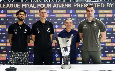 El Olympiacos y el Real Madrid reeditan en Atenas la final de las finales en la Euroliga