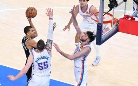 Los Thunder recuperan el tipo en casa y dejan a los Spurs contra las cuerdas tras silenciar a Wembanyama