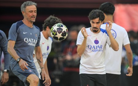 Odegaard reta al rey Vitinha en la final de la Champions