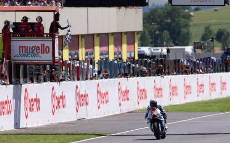 Raúl Fernández y Aprilia rompen el dominio de Ducati en Mugello