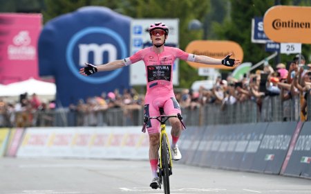 Vingegaard finiquita el Giro en Piancavallo y Roma le espera para ganar su primera gran vuelta en Italia