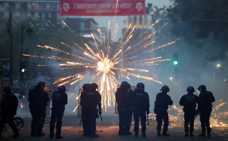 Casi 800 detenidos y decenas de heridos en los incidentes producidos tras la victoria del PSG en la Champions