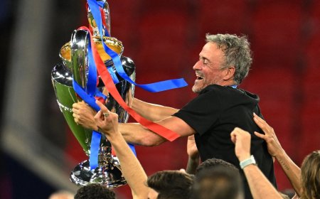Luis Enrique, leyenda de la Champions y profeta de París