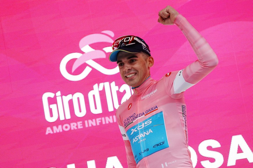 Con Tomi Silva, Uruguay se viste de rosa en el Giro de Italia