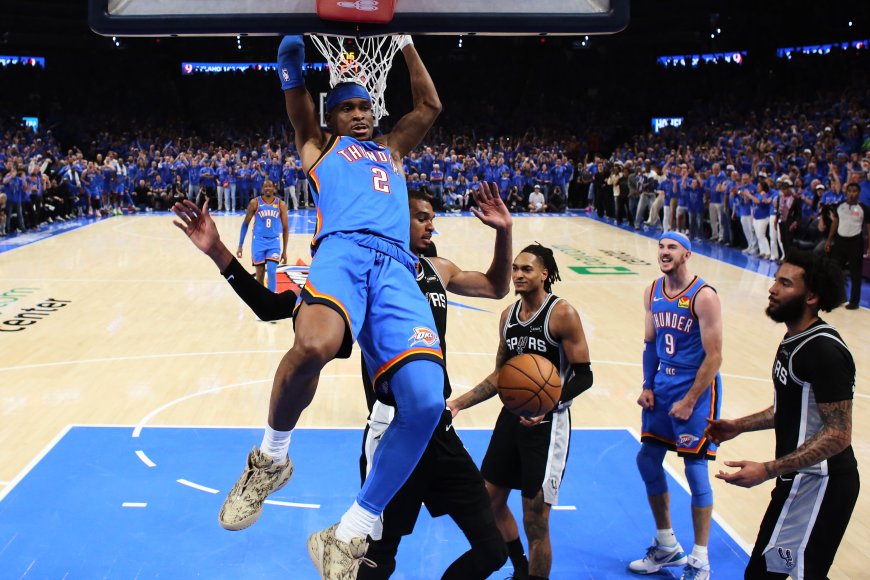 Los Thunder de Gilgeous-Alexander presumen de fondo y aplomo para responder a los Spurs