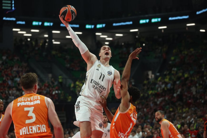 Valencia Basket - Real Madrid en directo | Garuba se lesiona y el Madrid se queda solo con Deck como pívot