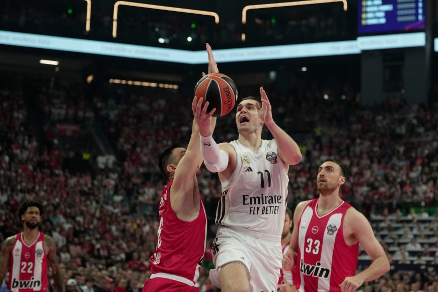 Olympiacos - Real Madrid en directo | Olympiacos le da la vuelta al partido y gana por dos puntos al descanso