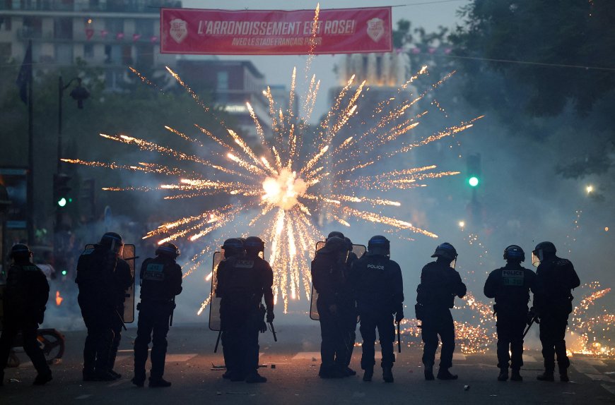 Casi 800 detenidos y decenas de heridos en los incidentes producidos tras la victoria del PSG en la Champions