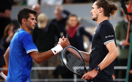 Jódar sucumbe a la majestuosidad de Zverev en Roland Garros