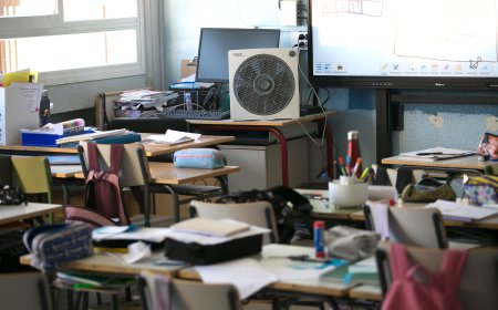 Así se “inspiran” los niños de Madrid en clase con 30 grados: “Es un insulto. Estamos al borde de lipotimias y desmayos”