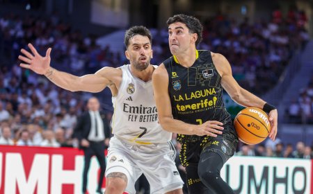 El Real Madrid cae ante La Laguna Tenerife y se queda fuera de las semifinales de la Liga ACB 18 años después