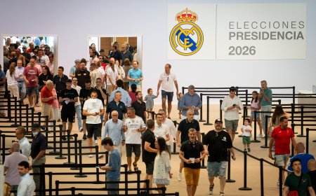 La participación en las elecciones del Real Madrid crece a media tarde respecto a las últimas (y lejanas) citas
