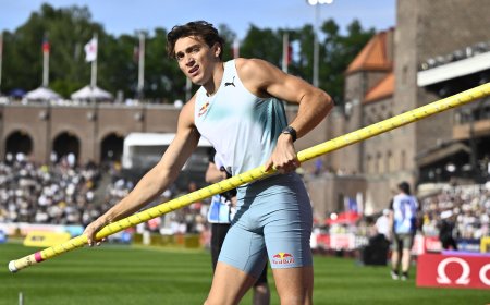 Duplantis pierde su primer concurso en tres años